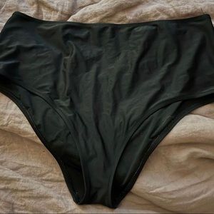 Aerie High Waisted Bathing Suit Bottoms XXL